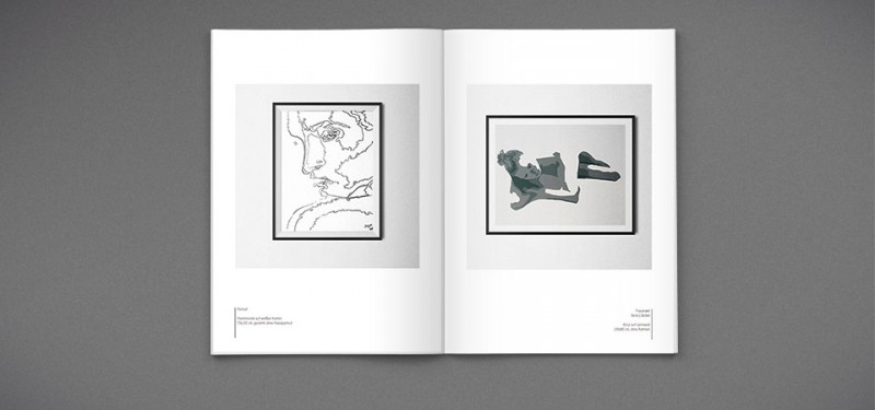 Corporate Design Unterlagen für Künstler um sich bei Galerie zu bewerben