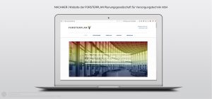 FORSTERPLAN GMBH | Entwicklung, Entwurf und Realisierung der Website nach bestehenden und Erweiterung des Corporate Design Richtlinien durch racoon-berlin.de
